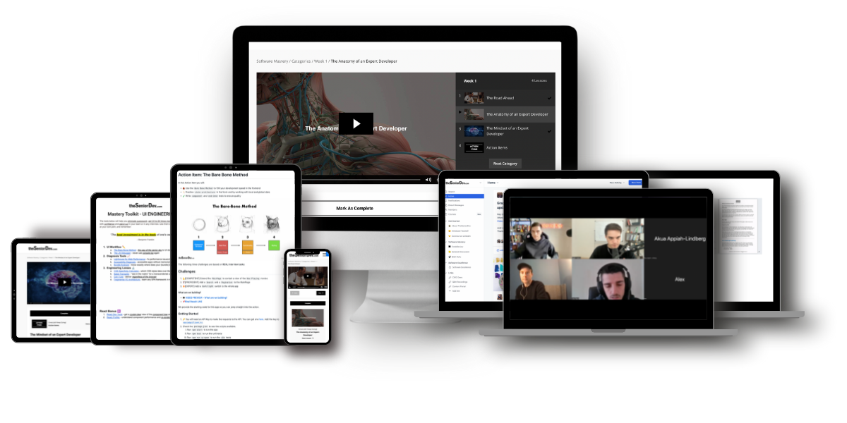 Software Mastery coaching program